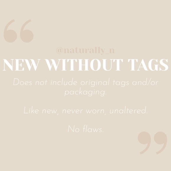 UNLISTED INVENTORY - NWOT - Picture 2 of 2